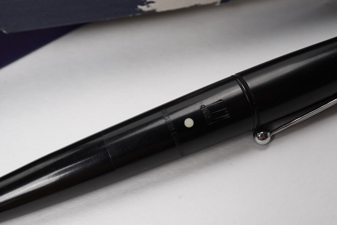 A rare Dunhill Smoker's pencil with torpedo cigarette holder in original box